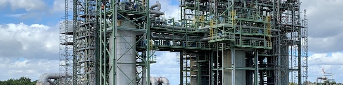 Großstillstand mit rund 2.000 zusätzlichen Fachkräften im Shell Energy and Chemicals Park Rheinland in Köln-Godorf