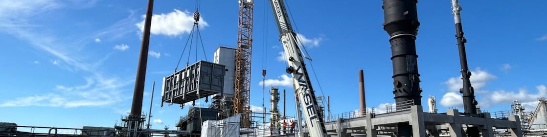 Shell rheinland delivery e-heater