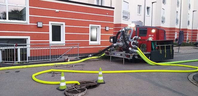 Pumpe vor Altenheim Erftstadt