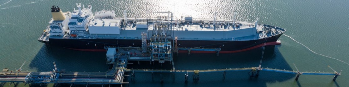 ship standing at port