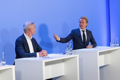 Fabian Ziegler im Dialog mit Nico Rosberg