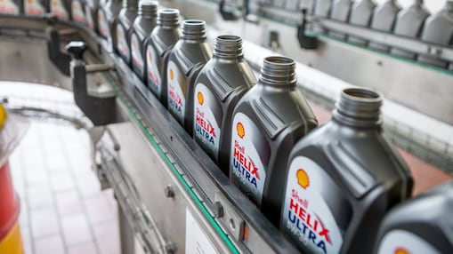 Shell Helix Falschen laufen am Fließband