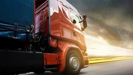 Autos auf der Autobahn