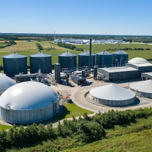Shell Biogasanlage in Holsted, Dänemark – ein Beispiel für industrielle Biomethanproduktion