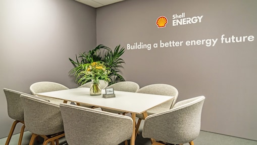 Besprechungstisch von Shell Energy