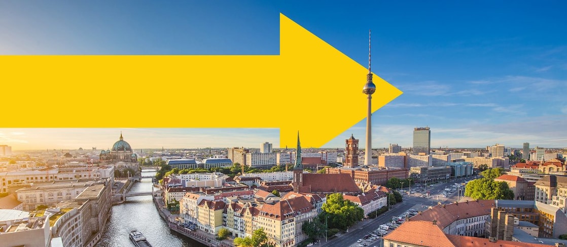 Panorama Bild von Berlin