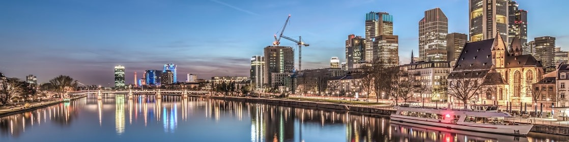 Die Stadt Frankfurt unter freiem Himmel