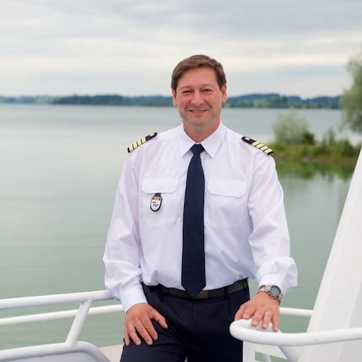 Dirk Schranz, Technischer Betriebsleiter und Schiffsführer der Forggensee-Schifffahrt