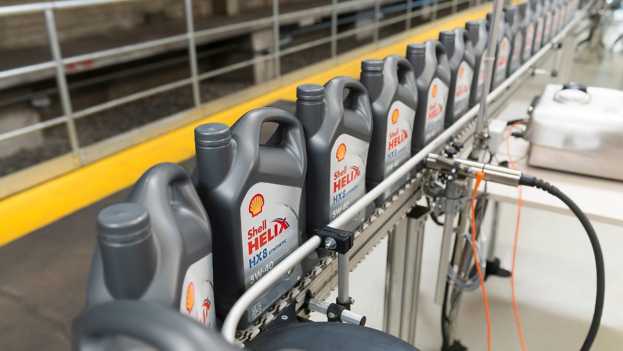 lubricant products range shot