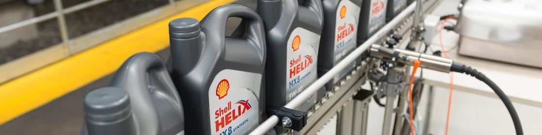 Shell Schmierstoff Produktfamilien