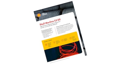 Broschüre zu Shell Morlina S3 B XK für industrielle Umlauföle und Lagerschmiersysteme