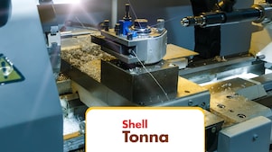 Shell Tonna Gleitbahnöl im Einsatz in CNC‑Maschinen für präzise Bearbeitung und optimale Schmierung