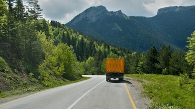 truck driving