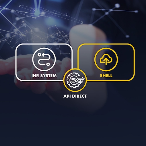Visualisierung digitaler Datenintegration mit Shell API DIRECT: Vernetzung von Shell Card Daten mit Unternehmenssystemen zur Prozessoptimierung in Echtzeit