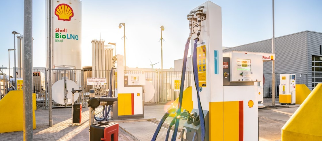 BioLNG Station von Shell