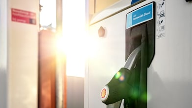 Shell Renewable Diesel Zapfsäule