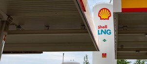 LNG-Tankstelle von Shell