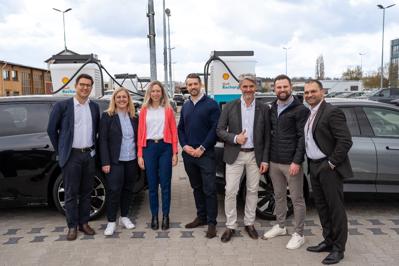 Gruppenfoto von Mitarbeitern von SAP in Walldorf