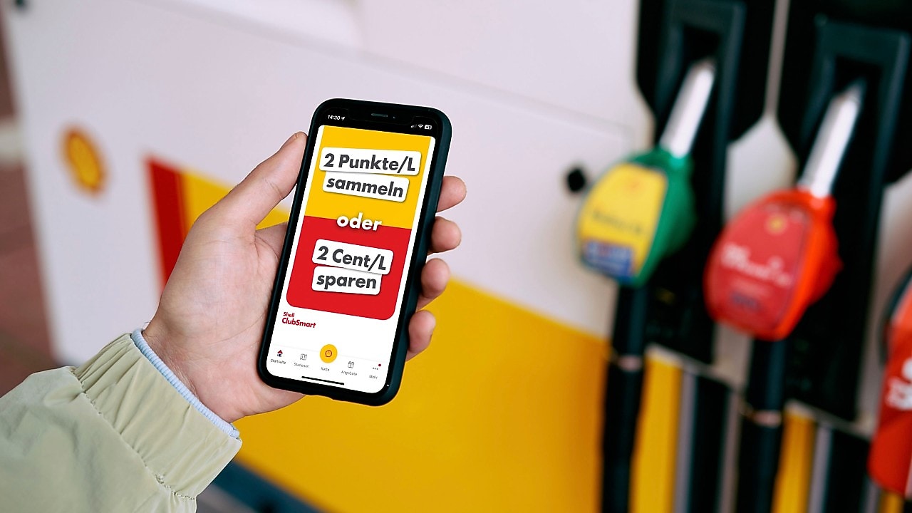 Shell ClubSmart Vorteil an der Tankstelle