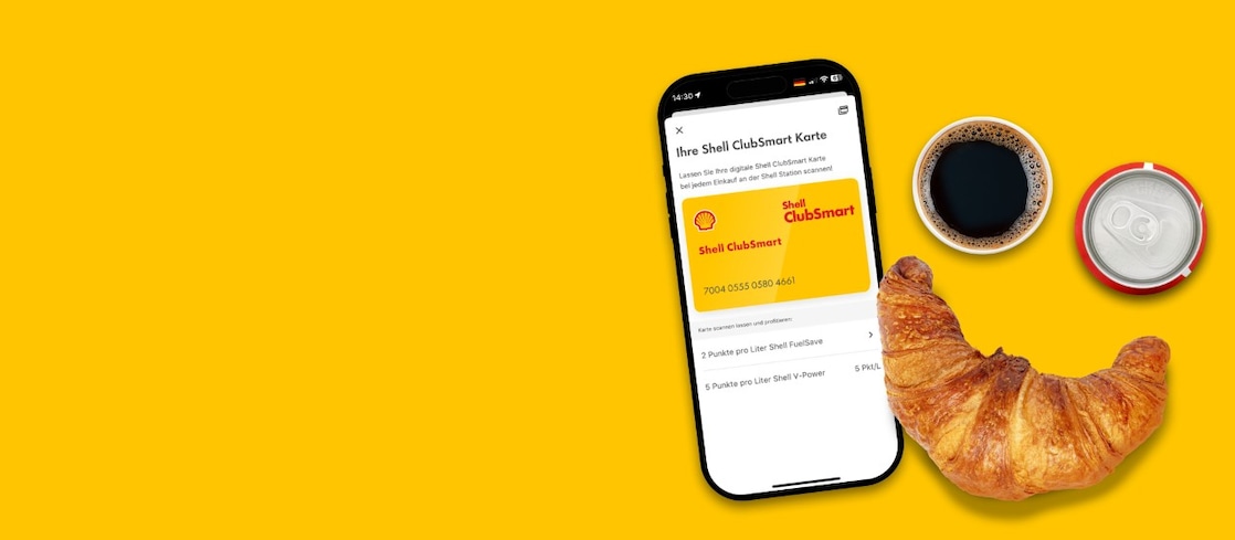 Punkte einlösen mit Shell ClubSmart