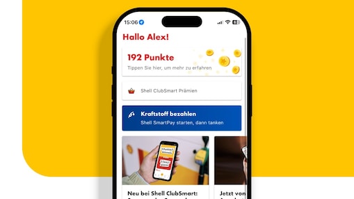 Shell SmartPay in der Shell App