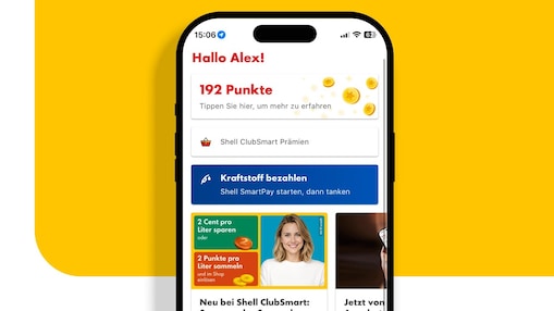 Shell SmartPay in der Shell App