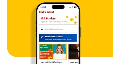 Shell SmartPay in der Shell App