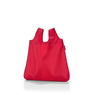 mini maxi shopper pocket red