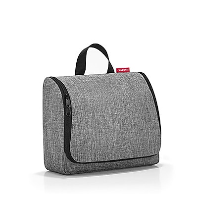 Kosmetiktasche XL «twist silver»