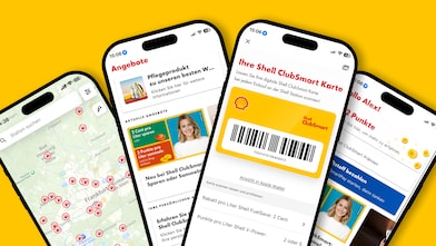 Shell App Ansichten