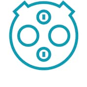 Abbildung eines CCS Steckers fürs Laden eines Elektroautos